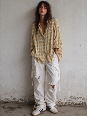 CRAM flowy oversized blouse